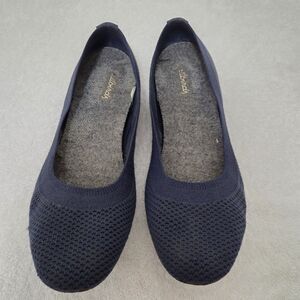 Allbirds Tree Breezers Ballet Flats Womens Sz 9 Navy Blue Slip On Comfort Shoe